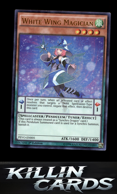 1st Edition White Wing Magician PEVO-EN005 YuGiOh Ultra Rare Pendulum Evolution