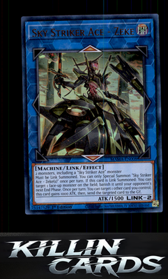 Sky Striker Ace - Zeke MAMA-EN008 YuGiOh Ultra Rare Magnificent Mavens Card NM