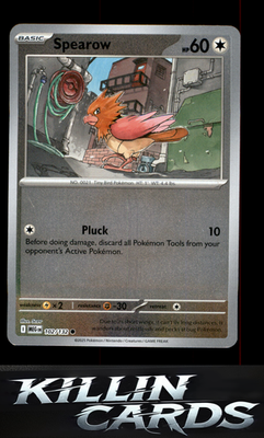 Reverse Holofoil Spearow - 102/132 102/132 Pokemon Common ME01: Mega Evolution C