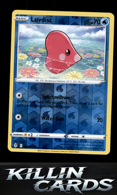 Reverse Holofoil Luvdisc 039/203 Pokemon Common SWSH07: Evolving Skies Card NM