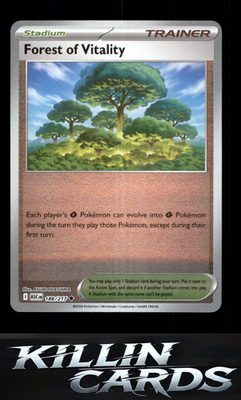 Reverse Holofoil Forest of Vitality 188/217 Pokemon Uncommon ME: Ascended Heroes