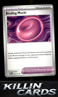 Binding Mochi 095/131 Pokemon Uncommon SV: Prismatic Evolutions Card NM