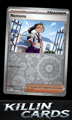 Reverse Holofoil Nemona - 082/091 082/091 Pokemon Common SV: Paldean Fates Card