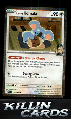 Larry's Komala 175/217 Pokemon Common ME: Ascended Heroes Card NM