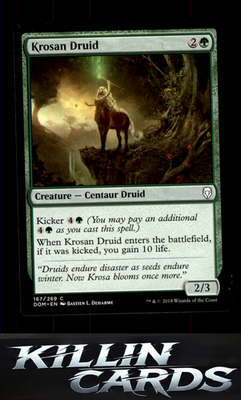 Krosan Druid 167 Magic C Dominaria Card NM