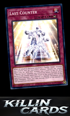1st Edition Last Counter LD10-EN059 YuGiOh Common Legendary Duelists: Soulburnin