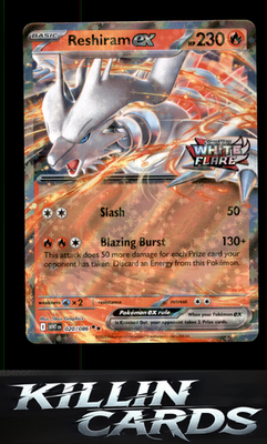 Reshiram ex (White Flare Stamped) 020/086 Pokemon Double Rare Miscellaneous Card