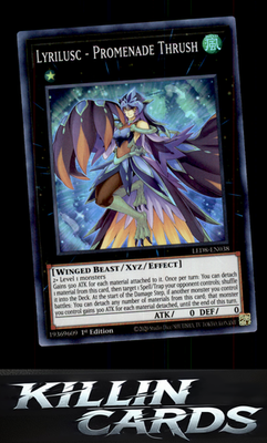 Lyrilusc - Promenade Thrush LED8-EN038 YuGiOh Super Rare Legendary Duelists: Syn