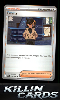 Emma - 077/086 077/086 Pokemon Uncommon ME04: Chaos Rising Card NM