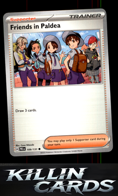 Friends in Paldea - 109/131 109/131 Pokemon Common SV: Prismatic Evolutions Card