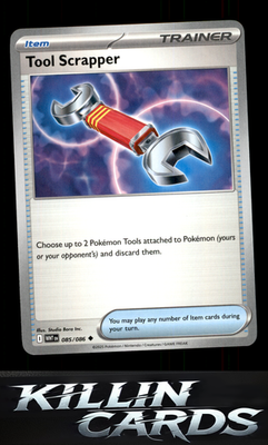 Tool Scrapper 085/086 Pokemon Uncommon SV: White Flare Card NM