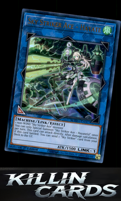 1st Edition Sky Striker Ace - Hayate MAMA-EN007 YuGiOh Ultra Rare Magnificent Ma