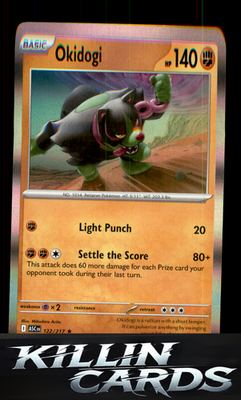 Okidogi 122/217 Pokemon Rare ME: Ascended Heroes Card NM