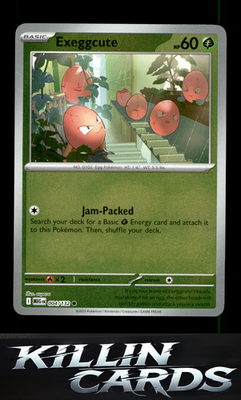 Reverse Holofoil Exeggcute 004/132 Pokemon Common ME01: Mega Evolution Card NM