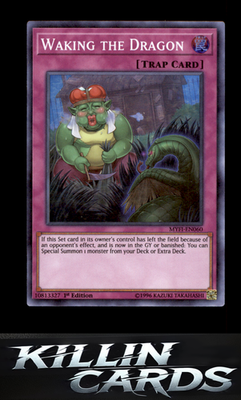 1st Edition Waking the Dragon MYFI-EN060 YuGiOh Super Rare Mystic Fighters Card
