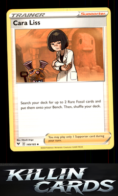 Cara Liss 149/185 Pokemon Uncommon SWSH04: Vivid Voltage Card NM