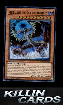1st Edition Nephilabyss, the Ogdoadic Overlord AGOV-EN016 YuGiOh Super Rare Age