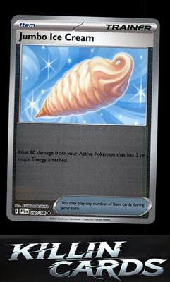 Reverse Holofoil Jumbo Ice Cream 091/094 Pokemon Uncommon ME02: Phantasmal Flame