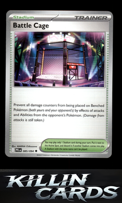 Battle Cage - 085/094 085/094 Pokemon Uncommon ME02: Phantasmal Flames Card NM