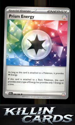 Prism Energy 086/086 Pokemon Uncommon SV: Black Bolt Card NM