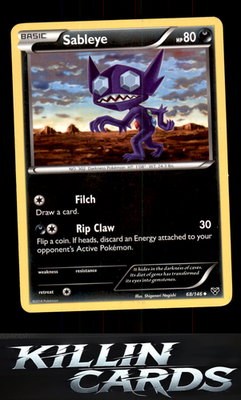 Sableye 68/146 Pokemon Uncommon XY Base Set Card LP