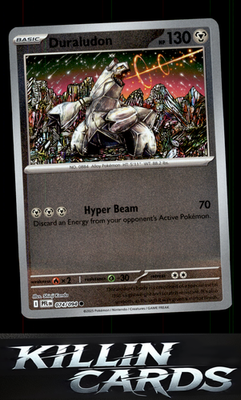 Reverse Holofoil Duraludon 074/094 Pokemon Common ME02: Phantasmal Flames Card N