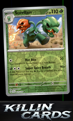 Reverse Holofoil Scovillain - 029/198 029/198 Pokemon Uncommon SV01: Scarlet & V