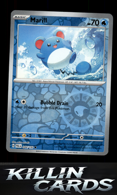 Reverse Holofoil Marill - 044/193 044/193 Pokemon Common SV02: Paldea Evolved Ca