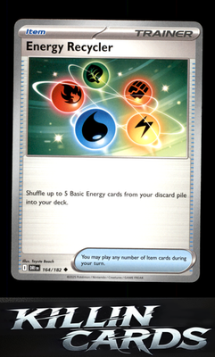 Energy Recycler 164/182 Pokemon Uncommon SV10: Destined Rivals Card NM