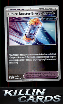 Reverse Holofoil Future Booster Energy Capsule 164/182 Pokemon Uncommon SV04: Pa