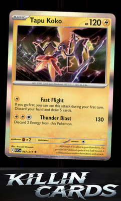 Tapu Koko 067/217 Pokemon Rare ME: Ascended Heroes Card NM