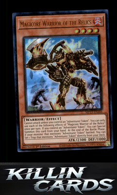 1st Edition Magicore Warrior of the Relics MP23-EN266 YuGiOh Ultra Rare 25th Ann
