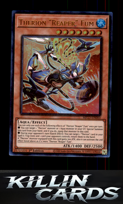 1st Edition Therion "Reaper" Fum MP23-EN060 YuGiOh Ultra Rare 25th Anniversary T