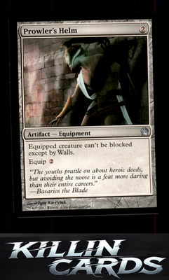 Prowler's Helm 219 Magic U Theros Card NM