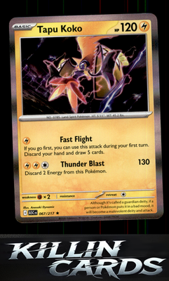 Tapu Koko 067/217 Pokemon Rare ME: Ascended Heroes Card NM