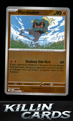 Reverse Holofoil Marshadow - 080/132 080/132 Pokemon Uncommon ME01: Mega Evoluti