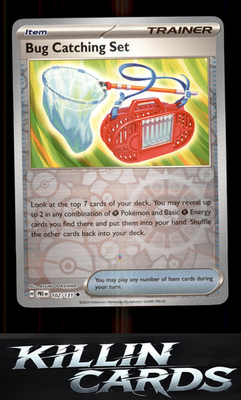 Reverse Holofoil Bug Catching Set 102/131 Pokemon Uncommon SV: Prismatic Evoluti