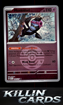 Munkidori (Dusk Ball) 099/217 Pokemon Rare ME: Ascended Heroes Card NM