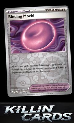 Reverse Holofoil Binding Mochi 095/131 Pokemon Uncommon SV: Prismatic Evolutions