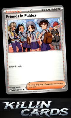 Friends in Paldea - 109/131 109/131 Pokemon Common SV: Prismatic Evolutions Card
