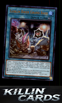 1st Edition Goblin Biker Grand Bash PHNI-EN060 YuGiOh Ultra Rare Phantom Nightma