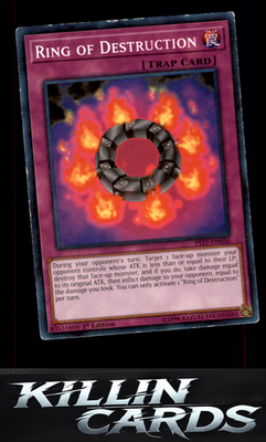1st Edition Ring of Destruction YS17-EN036 YuGiOh Common Starter Deck: Link Stri