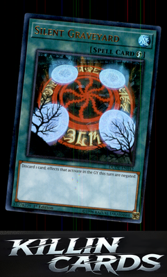 1st Edition Silent Graveyard DUDE-EN042 YuGiOh Ultra Rare Duel Devastator Card N