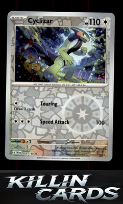 Reverse Holofoil Cyclizar - 164/198 164/198 Pokemon Rare SV01: Scarlet & Violet