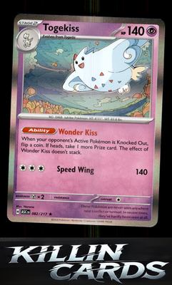 Togekiss - 082/217 082/217 Pokemon Rare ME: Ascended Heroes Card NM