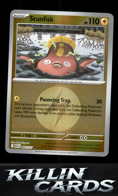 Stunfisk 062/217 Pokemon Common ME: Ascended Heroes Card NM
