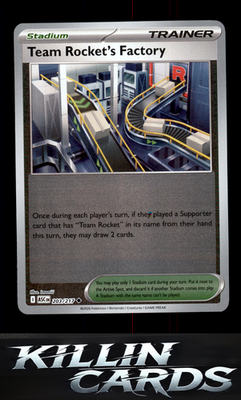 Team Rocket's Factory 203/217 Pokemon Uncommon ME: Ascended Heroes Card NM