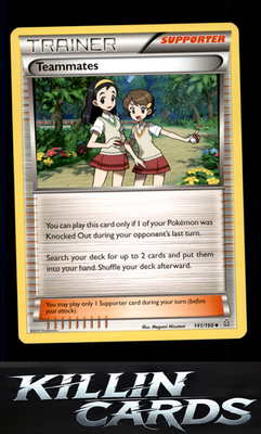 Teammates 141/160 Pokemon Uncommon XY - Primal Clash Card LP