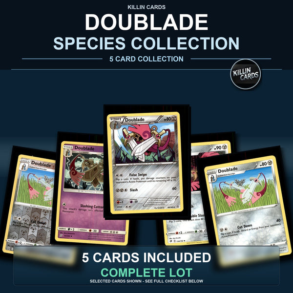 Pokemon TCG Doublade Species Collection 5 Different Cards