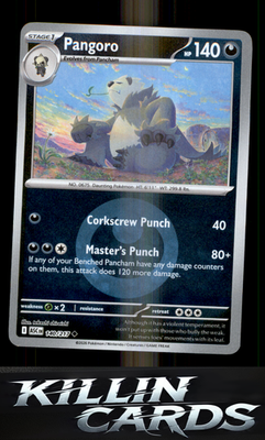 Pangoro 140/217 Pokemon Uncommon ME: Ascended Heroes Card NM